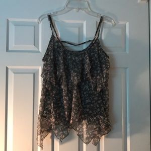 Flowy Floral Tank Top